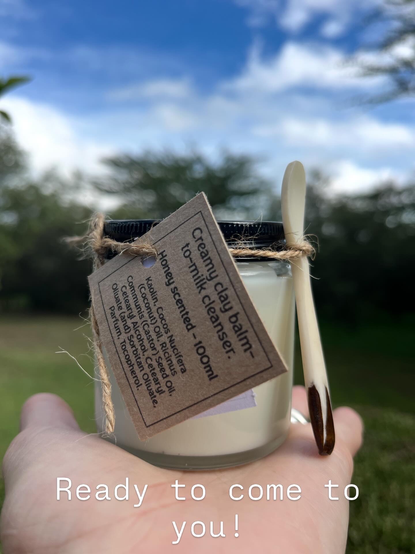 Balm-to-milk face cleanser & moisturiser.